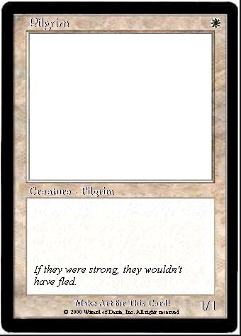 Pilgrim: 1/1 for W